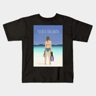 Puerto Vallarta Jalisco Mexico Kids T-Shirt